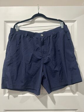 Southern Tide Men's Navy Blue Casual Drawstring Shorts